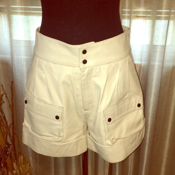 JC de Castelbajac Leather shorts - Picture 2 of 8